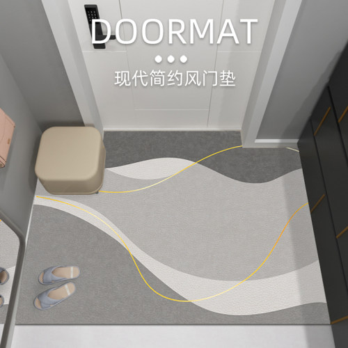 入户门地b垫pvc可擦免洗2024新款进门口防滑脚垫子玄关地毯可定制
