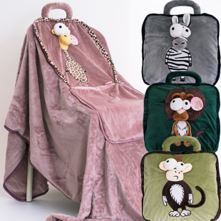 抱枕被子两用大号1.8q米可爱卡通空调被靠垫办公室旅游汽车午休枕