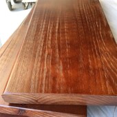 老榆木板整板实木板整张桌面写字台办公桌面板吧台板餐厅木料定制