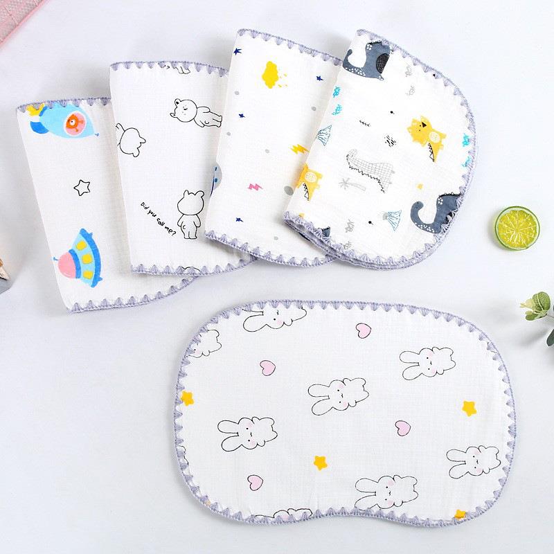 【严选】防吐奶宝宝云片枕新生婴儿平枕护头枕婴儿枕巾透气婴儿枕