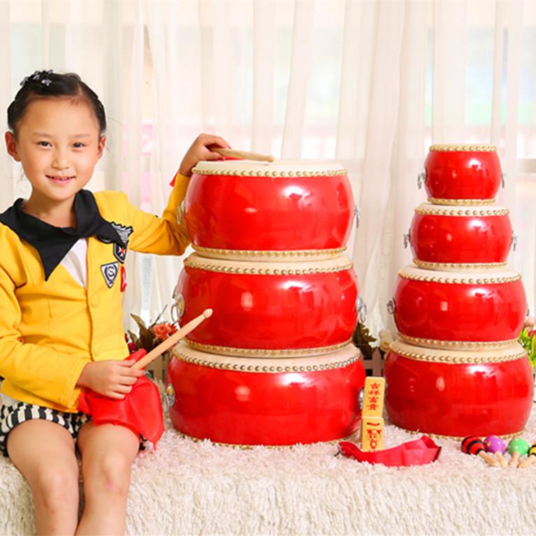 5寸6寸7寸8寸9寸10寸玩具鼓小堂鼓 儿童牛皮大锣鼓敲打击乐器