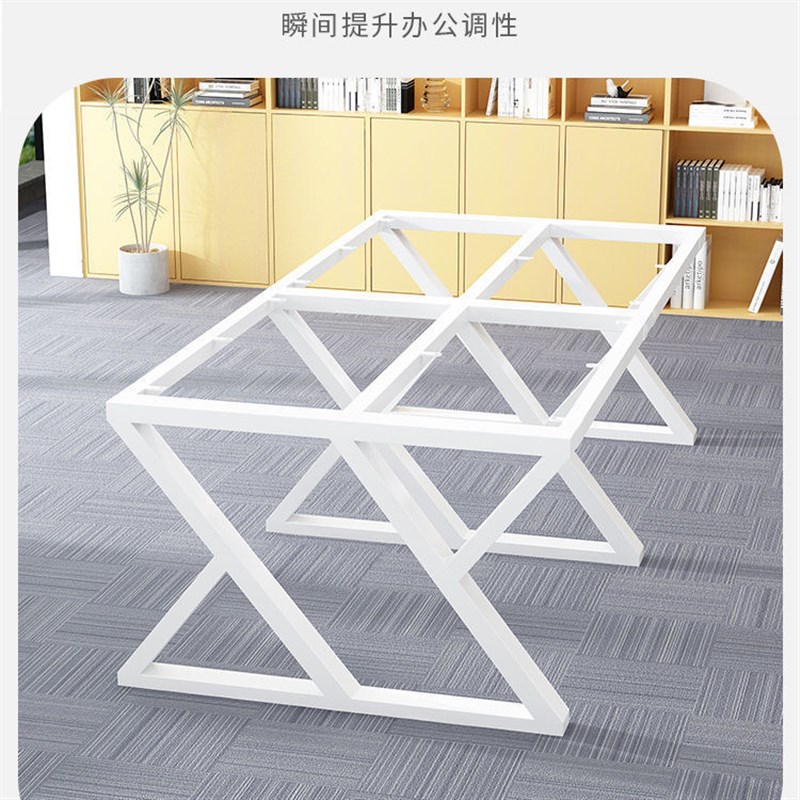 铁艺D做桌腿支架脚架餐桌金属办公会议室桌架茶几底座