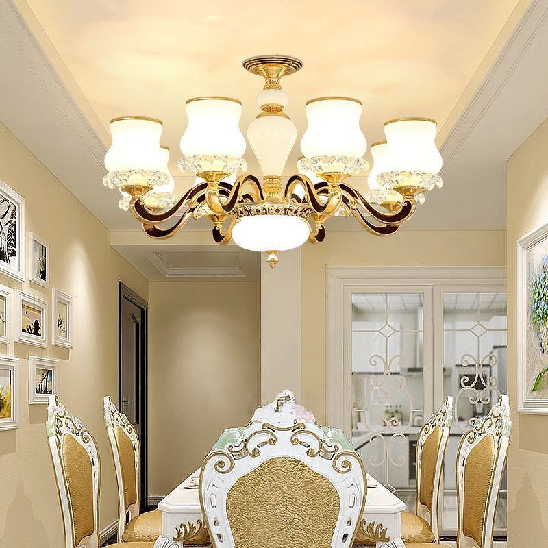 欧式吊灯高档别墅酒店大堂主灯豪华大气客厅阁楼主灯大吊灯餐厅灯
