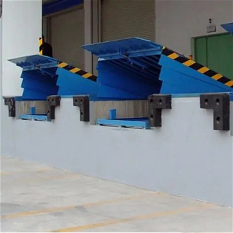 加工定制电动液压货物运输高度调节板固定卸货平台 固定式登车桥