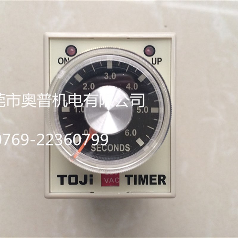 TOJI 台湾统计 时间继电器AH3-3E  AH3-3 原装 一级销售