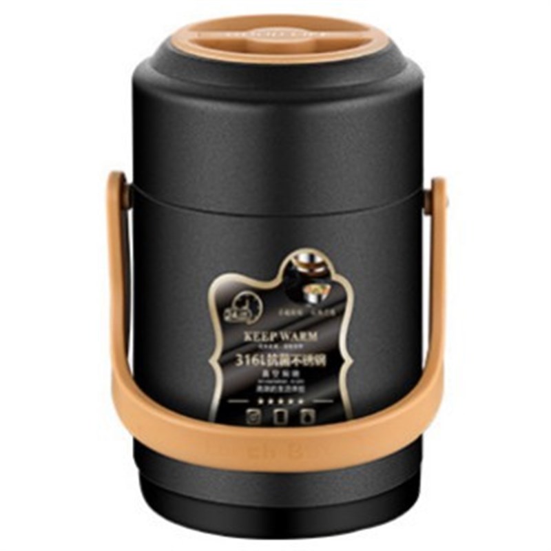 保温饭盒316L不锈钢多层大容量上班族便携提锅学生专用提桶便当盒