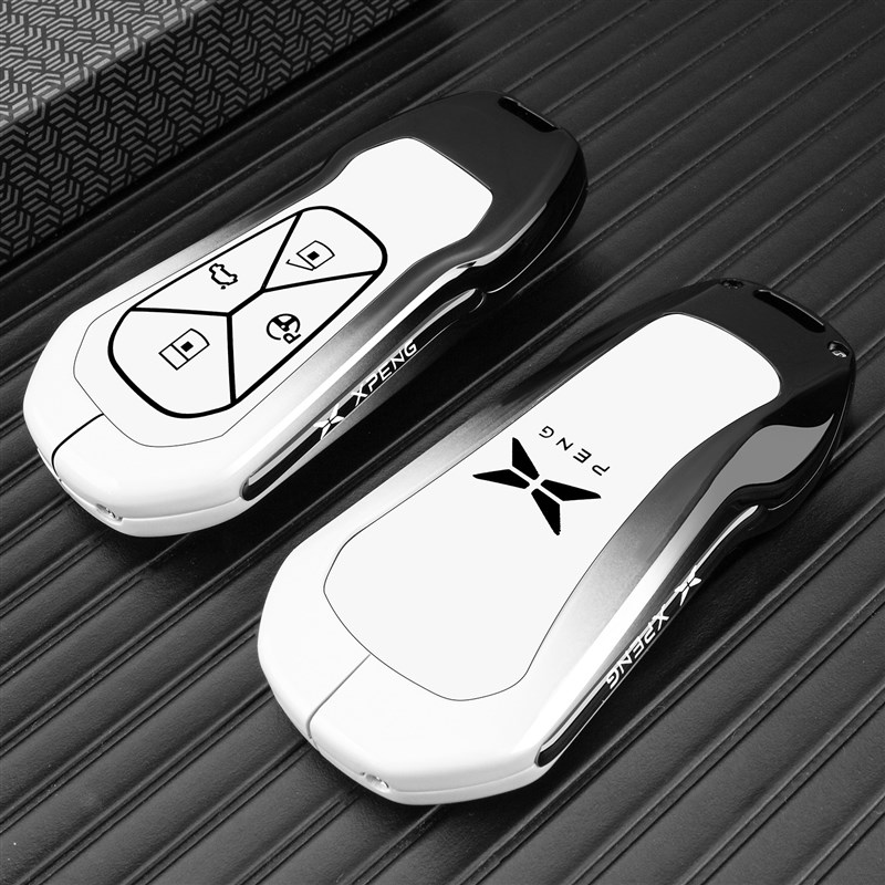 适用于25款小鹏MONAM03钥匙套G6 G7 G9 P7+ M03车金属钥匙包扣壳