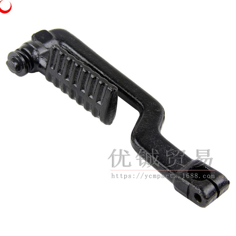 GY6 50 80启动轴 1P39QMG启动轴 回位弹簧 马达头 80cc启动杆套件