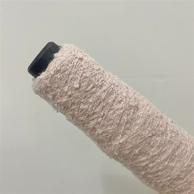 现货1/7支超柔达肤棉花式纱特种纱超柔纱线羊毛圈平替纱线9支超柔