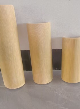 新鲜楠竹片竹块去青火锅摆盘