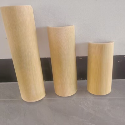 竹片天然竹制禅板楠竹片竹装饰竹板竹块去青新鲜竹片火锅展示摆盘