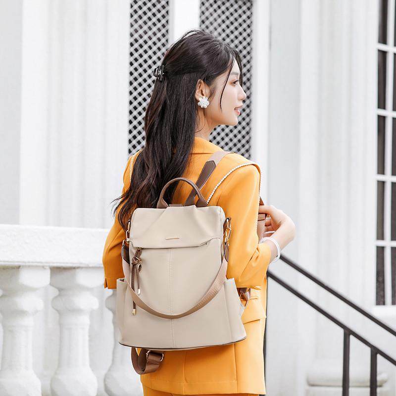 新品两用双肩包女2025新款韩版潮百搭时尚书包防盗大容量旅行出游