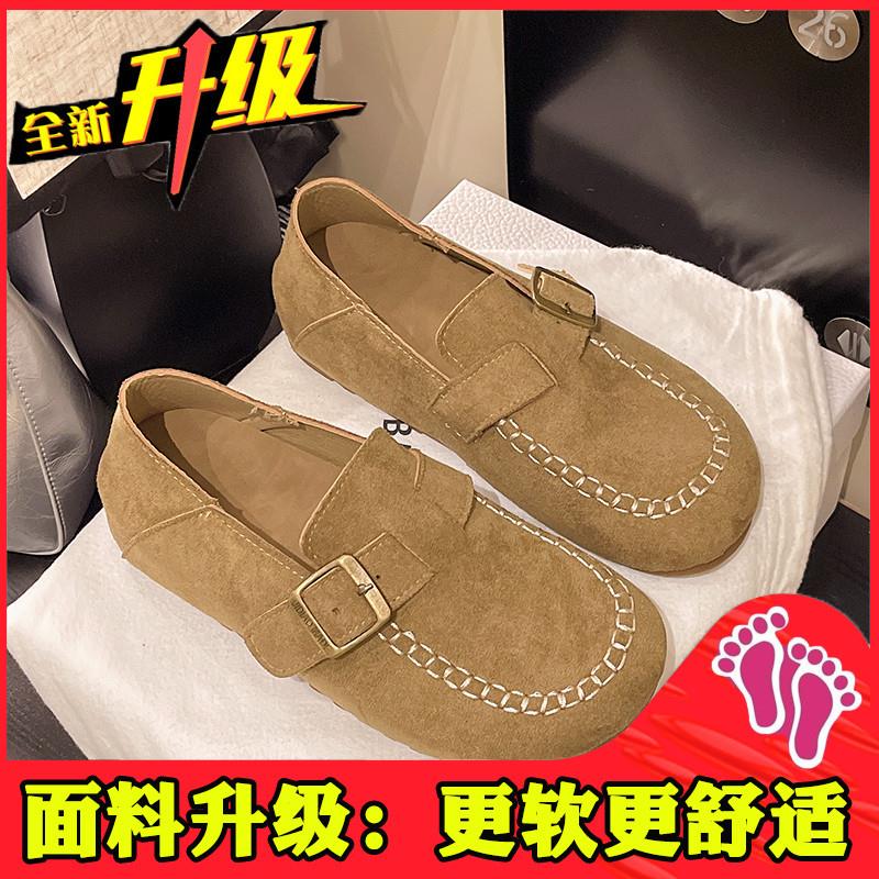 新品勃肯鞋女2025春秋新款