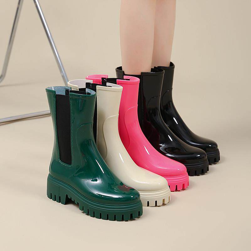 新品新款中筒雨靴女士春夏时尚休闲雨鞋外穿防水防滑水鞋短筒耐磨