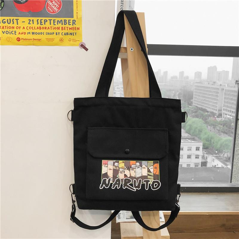 新品日韩简约双肩包百搭男士书包学生拉链背包女生原宿斜挎包大容