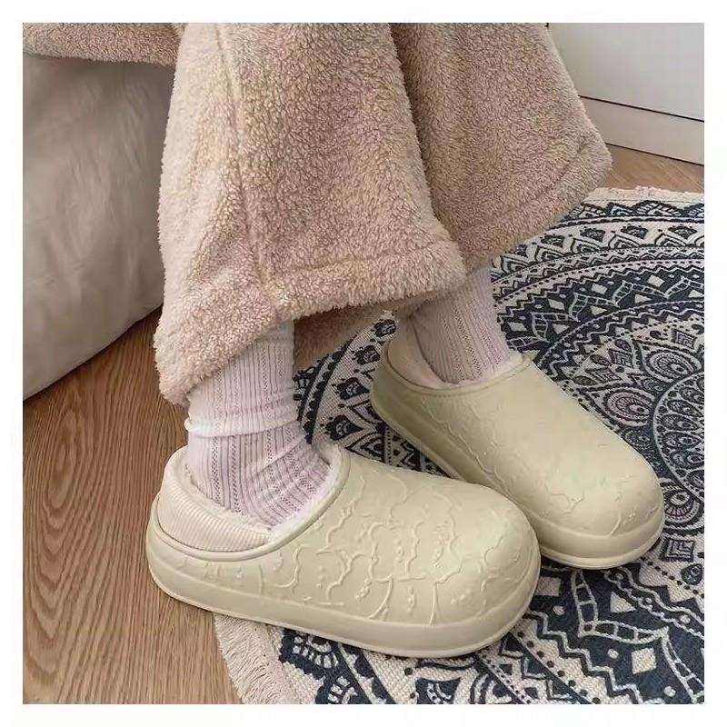 保暖拖鞋男士家用冬季毛绒