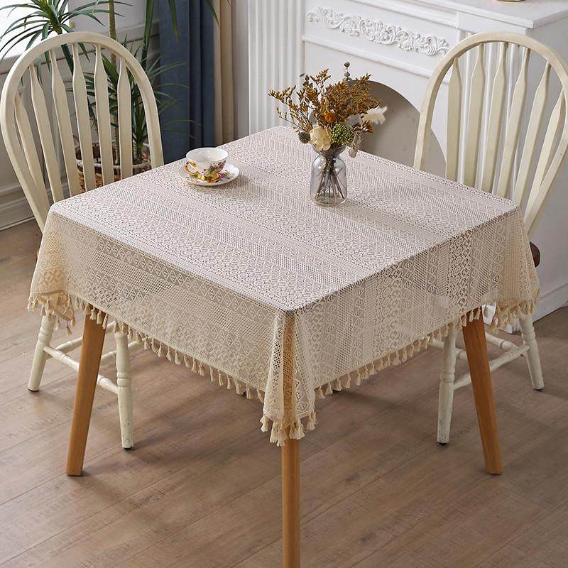 推荐桌布方桌盖巾圆桌长方桌防尘布咖啡桌床头柜茶几文艺餐桌拍照