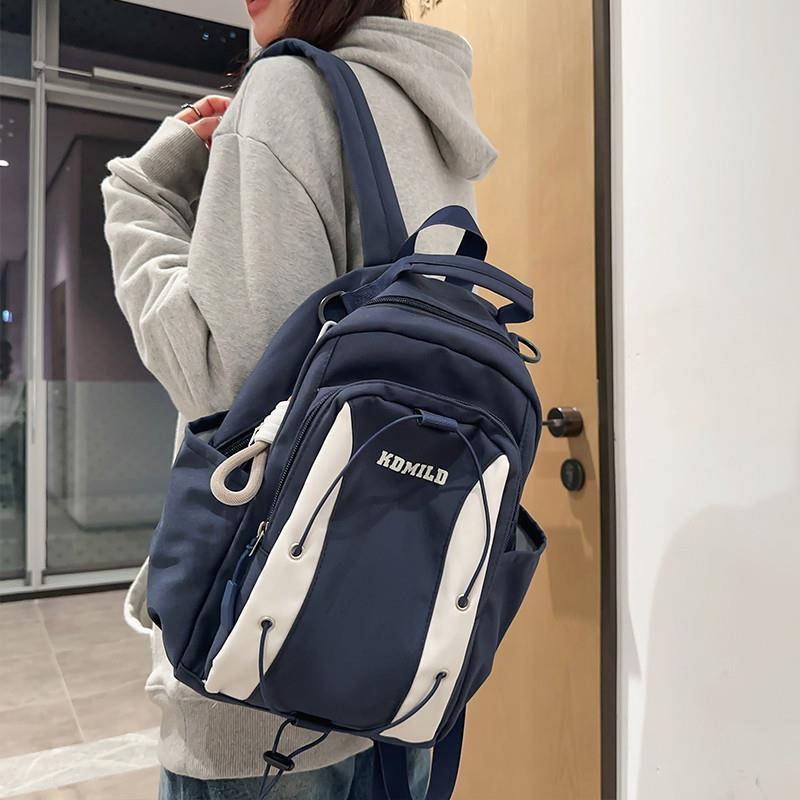 新品日系简约多用小书包女