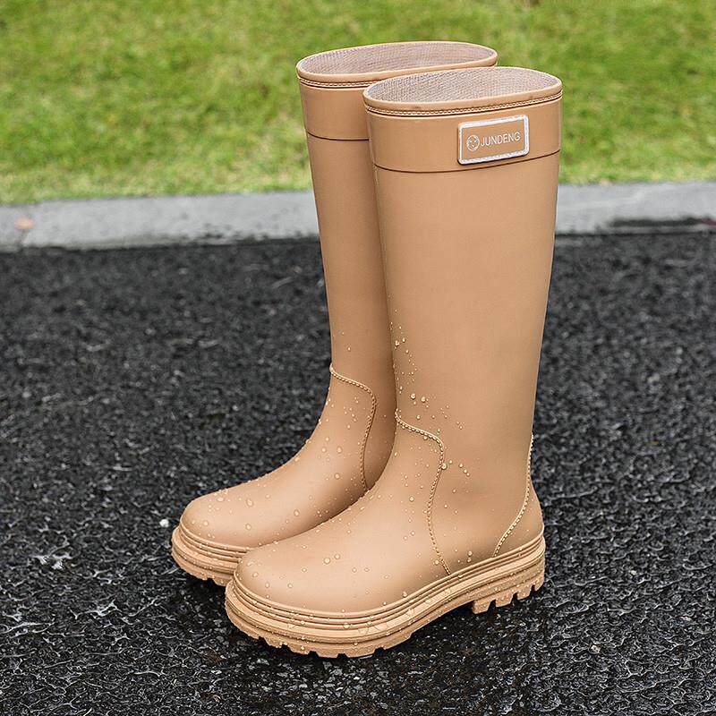 新品雨鞋女款夏成人高筒雨靴时尚款外穿2026新款水鞋厚底防滑