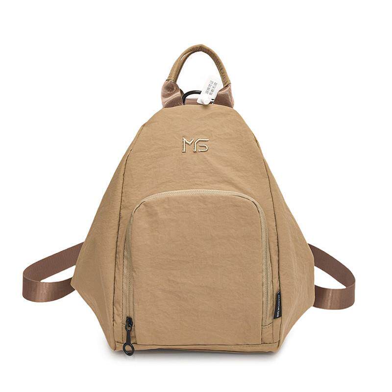 新品多功能水洗帆布包女大容量旅行背包2025新款轻便时尚双肩包单