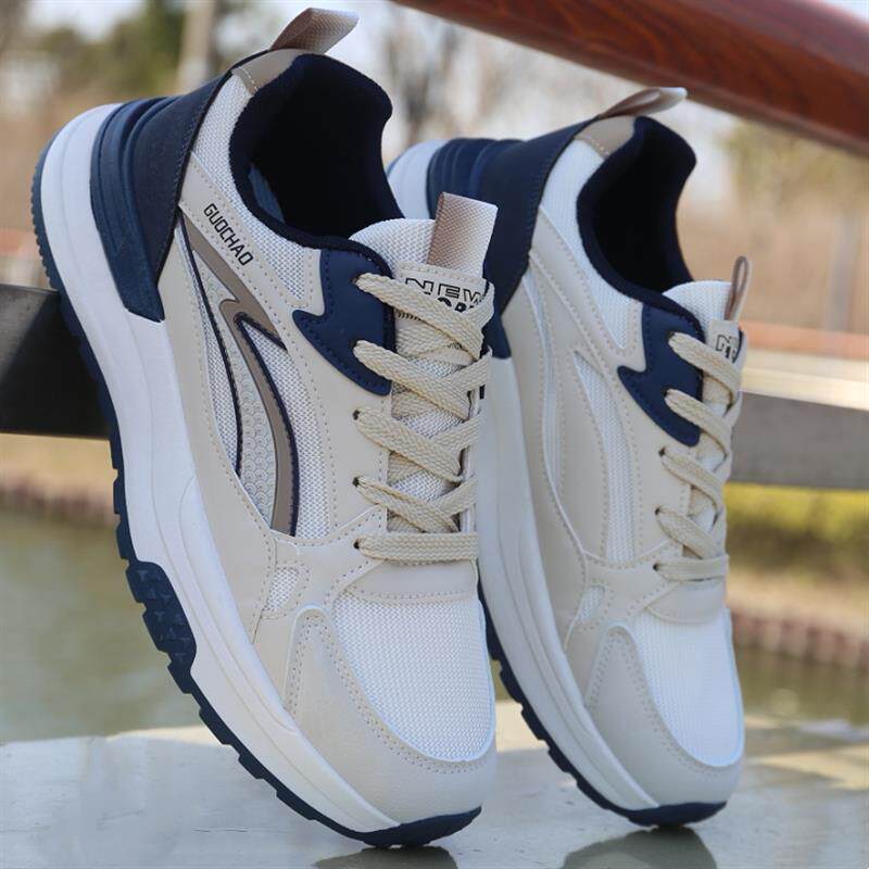 新品新款男鞋春夏季百搭透气网面运动鞋韩版软底防滑学生休闲跑步