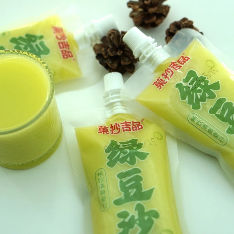 0脂肪菓抄吉品绿豆沙袋装夏季饮品解馋饮料早餐批发商用整箱校园