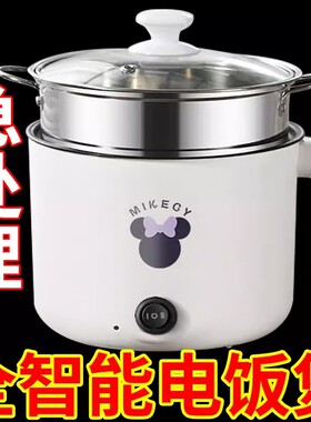 德国一体电煮锅多功能小型电饭煲家用电火锅学生宿舍电炒锅电热锅