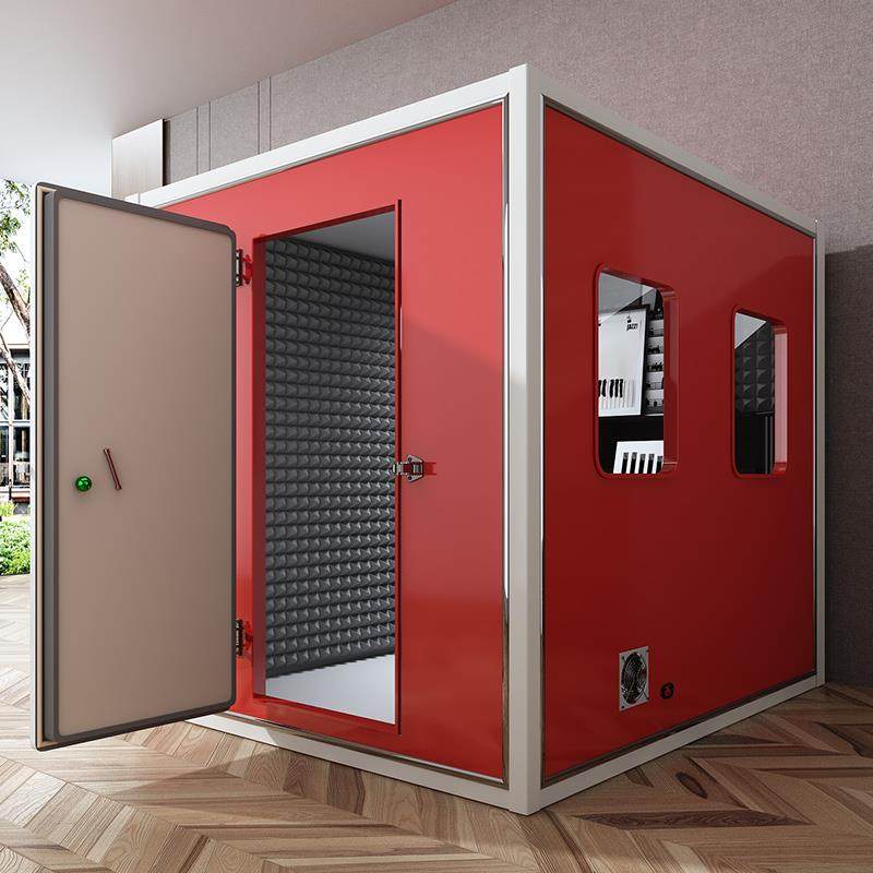 隔音房静音仓工业工厂设备隔音舱家用睡眠舱移动小型直播录音棚