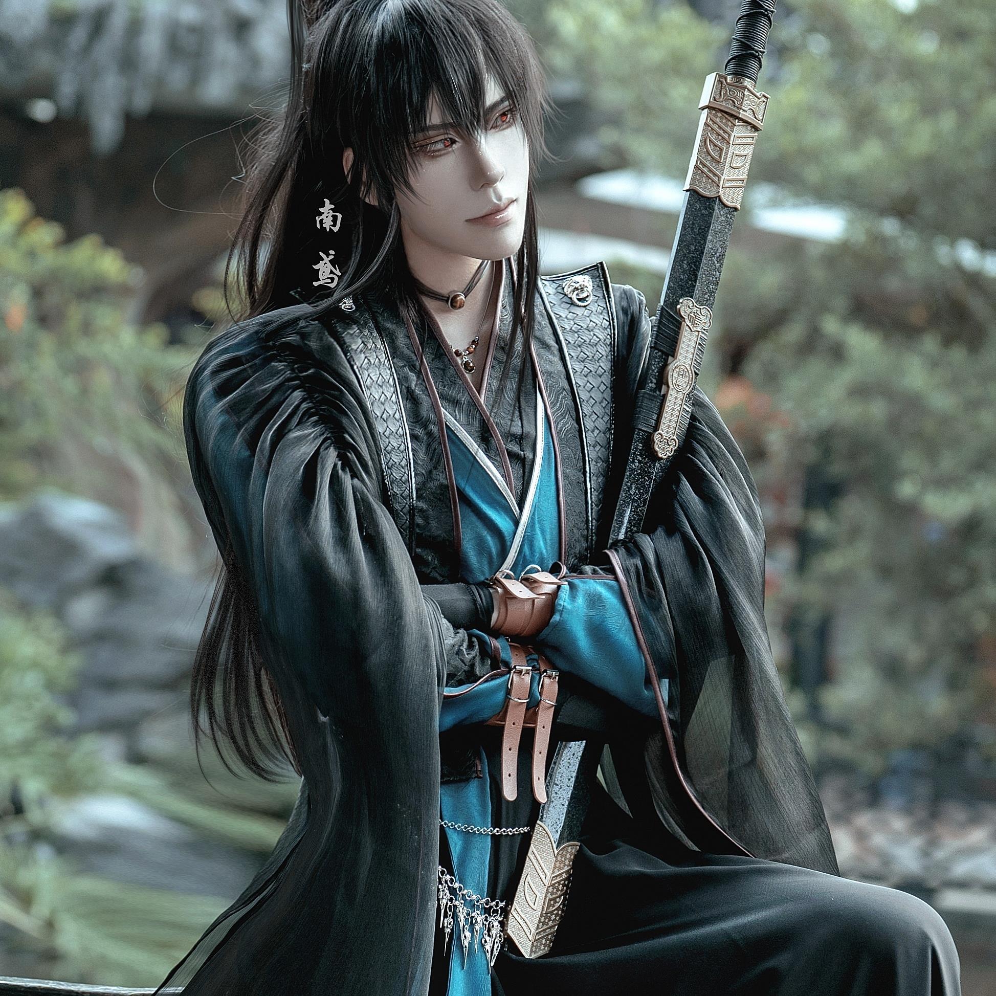 【月烈奇麟】魔道衍生薛洋cos服|张起灵古风｜万用演出服·破风刃
