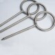 不锈钢304羊眼螺杆焊接圆环定制非标吊环带尖签子10mm粗