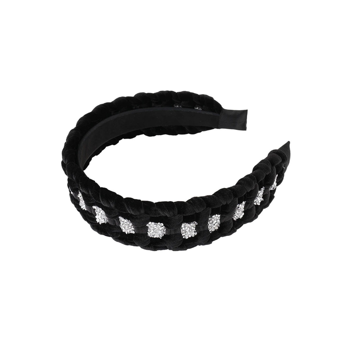 ffx弗弗西【永恒星河】手工编织碎钻爆闪麻花发箍感头箍