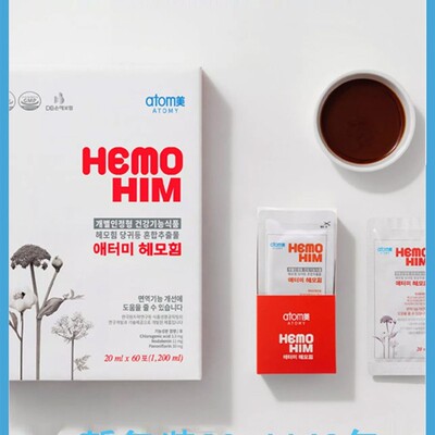 焕力饮当归蜂蜜饮每盒HemoHIM60袋改善免疫韩国正品包