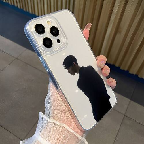 iPhone12创意VIVOIQOO15透明苹果13ProMax软小米17MAX小众适用14PLUS手机壳侧身张艺兴OPPORENO16ins风麦芒40