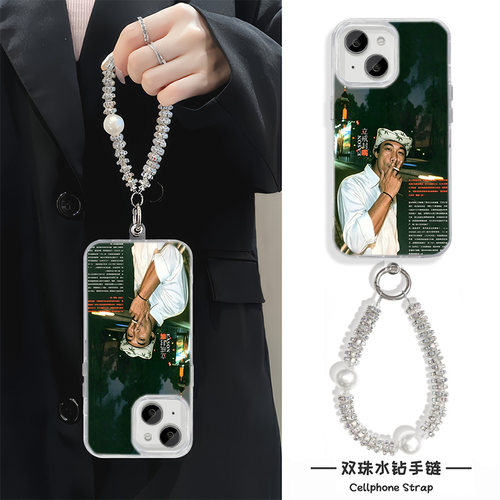 iPhone15小众小米17羽纱适用苹果14PLUS高级感华为NOVA16手机壳13ProMax硬红米K90MAX带挂绳个性陈奕迅mate80