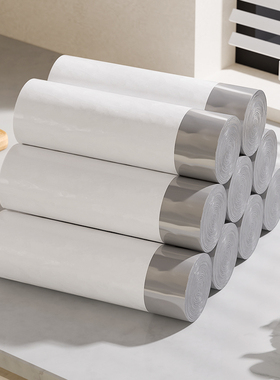 白色提绳c大垃圾袋家用大号厨房专用清洁袋55x55cm加厚耐用手提式