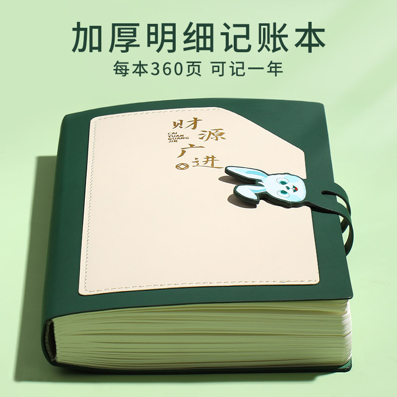 2024年家庭理财记账本手帐明细p账笔记本可爱少女儿童高颜值记事