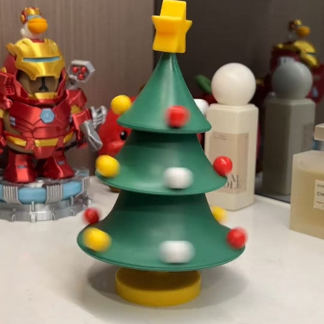 会跳舞的圣诞树圣诞礼物摆件圣诞礼物旋转圣诞树会跳舞桌面摆件
