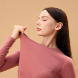 【冰洁】男女同款无痕羊绒秋衣裤套装劵后29.9元包邮