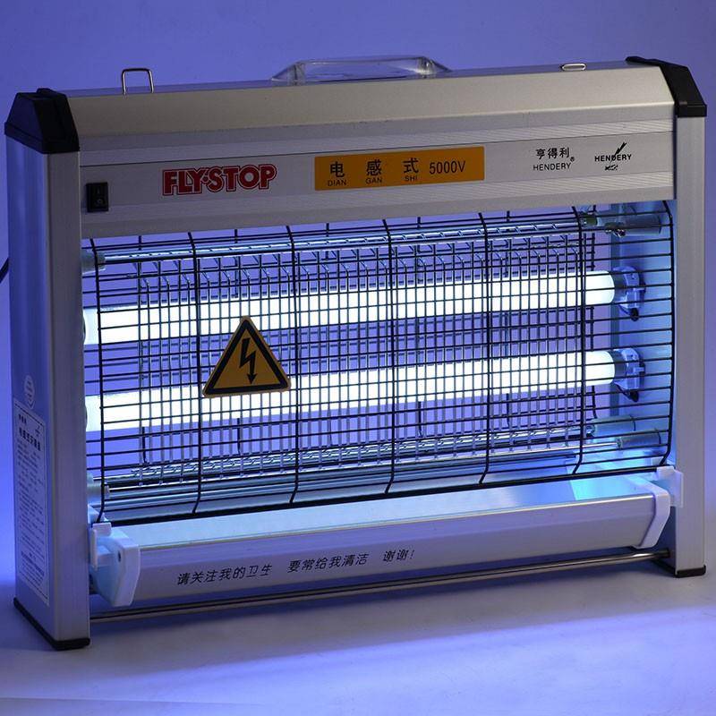 亨得利电感式WGS-30灭蚊灯餐厅饭店用粘捕式灭蝇灯器FLY.STOP40BN