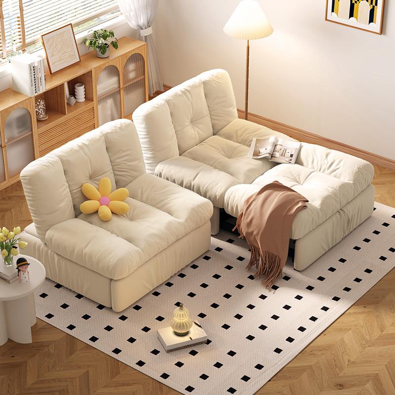 沙发床单人折叠两用2025新款小户型伸缩折叠床窄网红云朵可当床