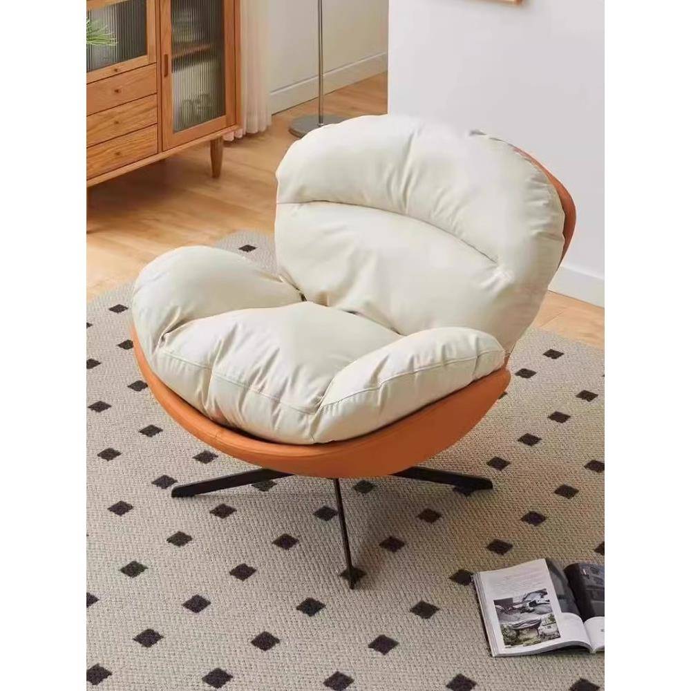 北欧现代休闲椅，转椅，沙发，单人沙发，摇椅，阳台，客厅，旋转