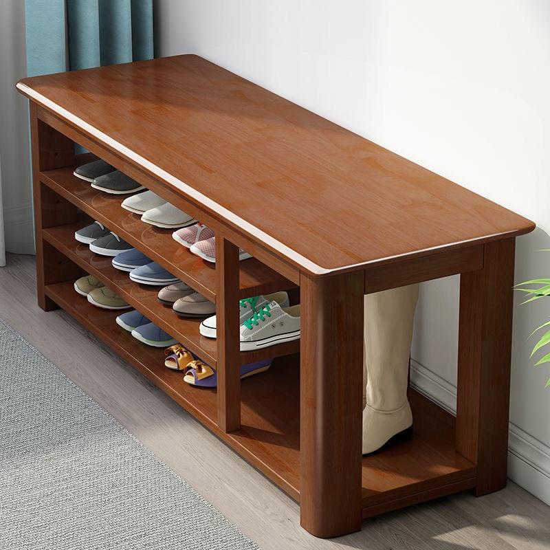 实木鞋架换鞋凳家用门口简约入户可坐鞋柜经济型多功能进门穿鞋凳