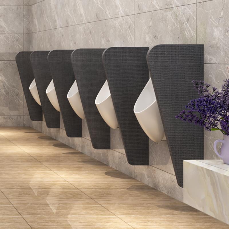 小便斗挡板男厕小便池隔板公共厕所隔断板卫生间隔抗倍特防水断板