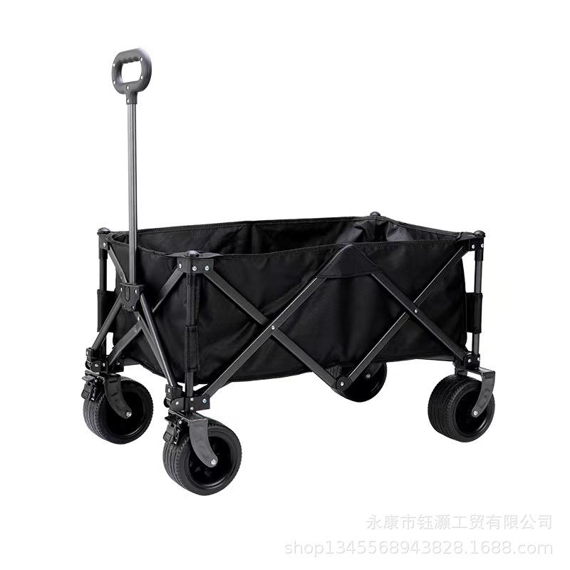新款聚拢户外野营露营推车营地车折叠便携野餐小推拉拖车