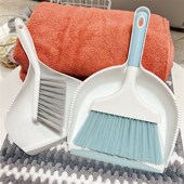 小扫把簸箕套装 家用桌面清洁扫把垃圾铲组合车内清扫用小笤帚