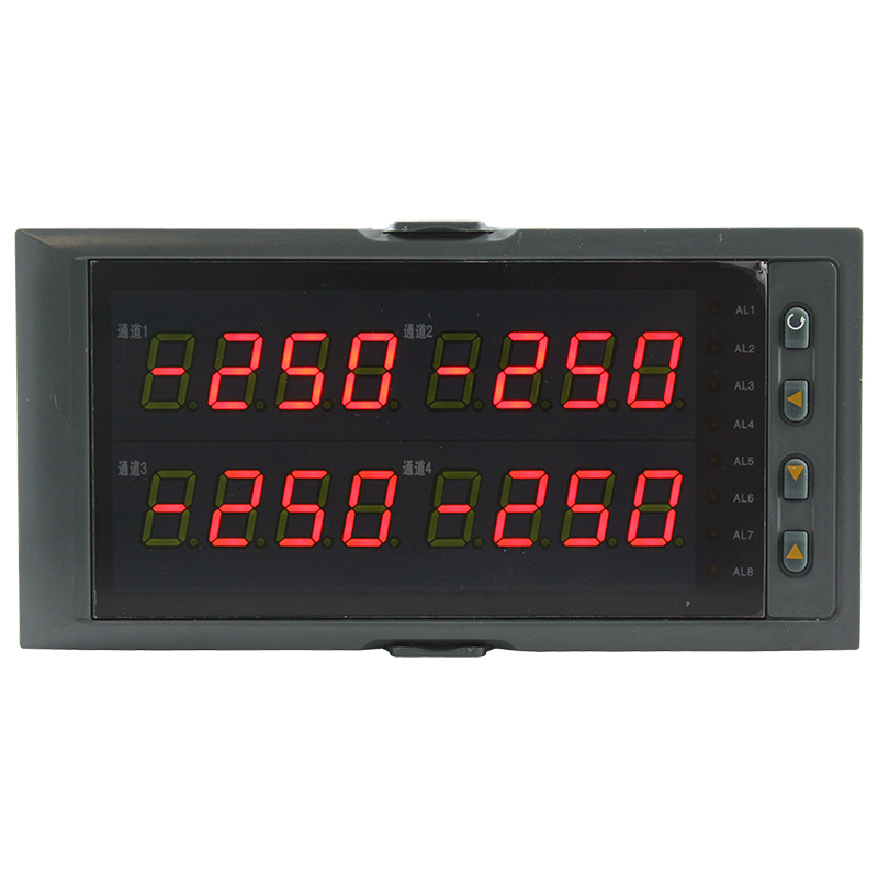 4回路测量显示控制仪 4路压力显示 4路温度显示 多路压力控制仪表