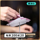 菜单插单器 吧台用品 餐厅单插钉座插针收集单据叉针传票夹传票叉