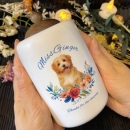 宠物骨灰盒定制陶瓷密封防潮猫猫狗狗骨罐仓鼠兔子殡葬宠物骨罐