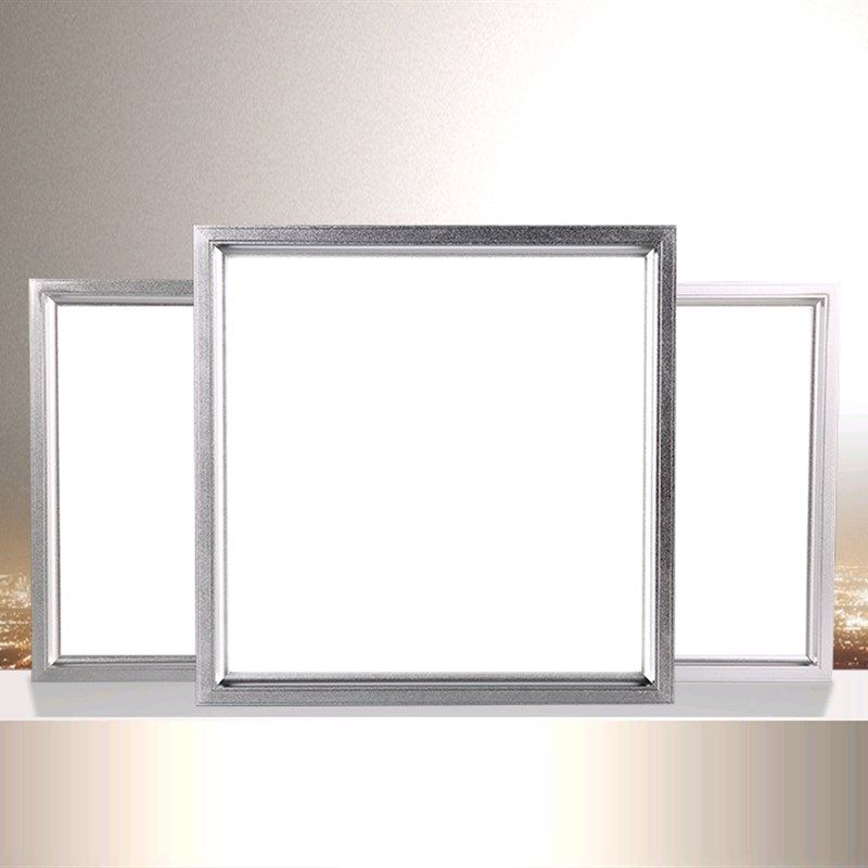 集成吊顶铝扣板led格栅灯v厨房卫D生间嵌入式平板灯天花板灯面板