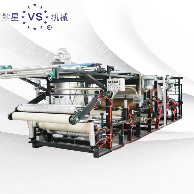 厂家供应油胶复合机服装面料可自动调节张力多层复合